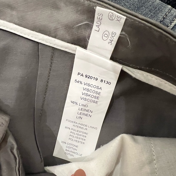 Fabiana grey silk pant size 40 - Picture 4 of 4